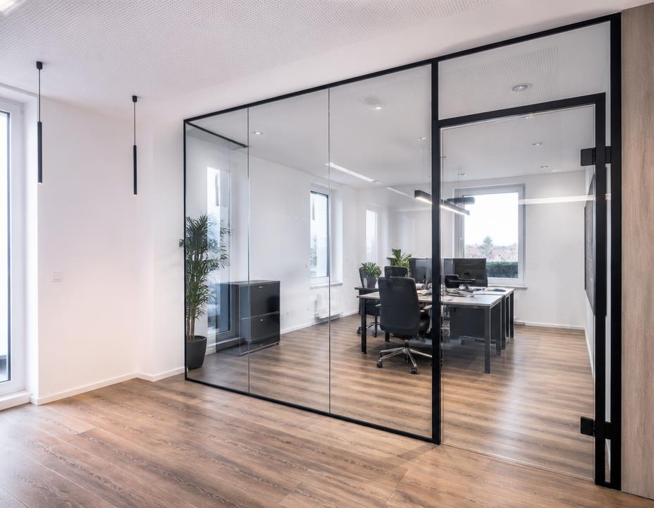 Gipskarton-Beplankung Büro, Frankfurt-Bockenheim – 160 m² - laufender Betrieb, ausgeführt von MOVE Bau